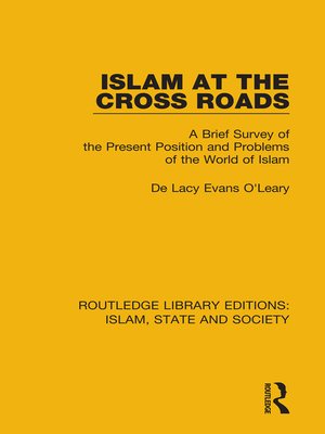 cover image of Islam at the Cross Roads